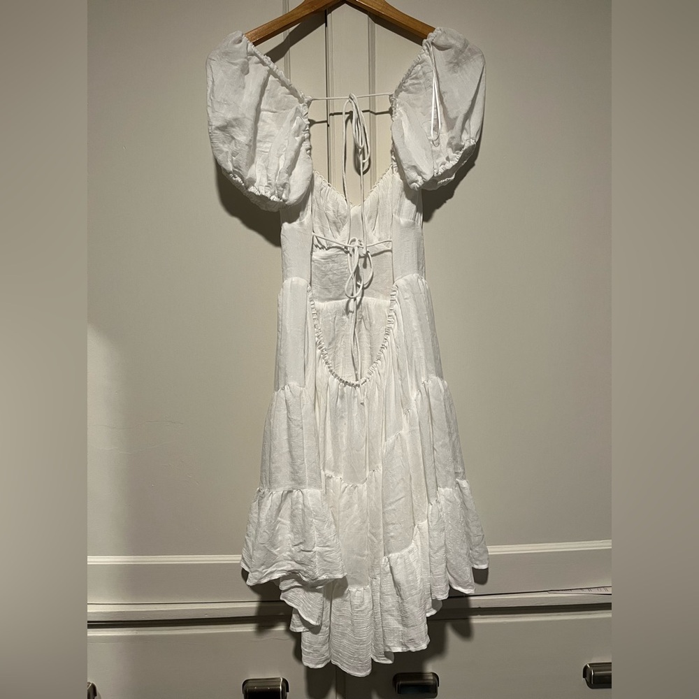 Princess Polly Danny White Mini Dress - Picture 4 of 5